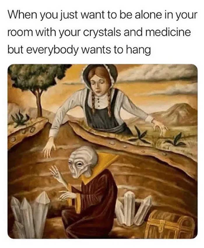 21 Hilarious Memes About Spirituality And Everyday Topics Inspired By Mark Rogers’ Art