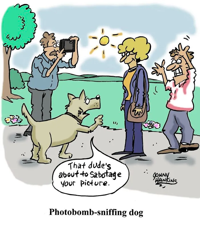 I Created Humorous Single-Panel Dog Comics To Brighten Your Day (30 Pics)