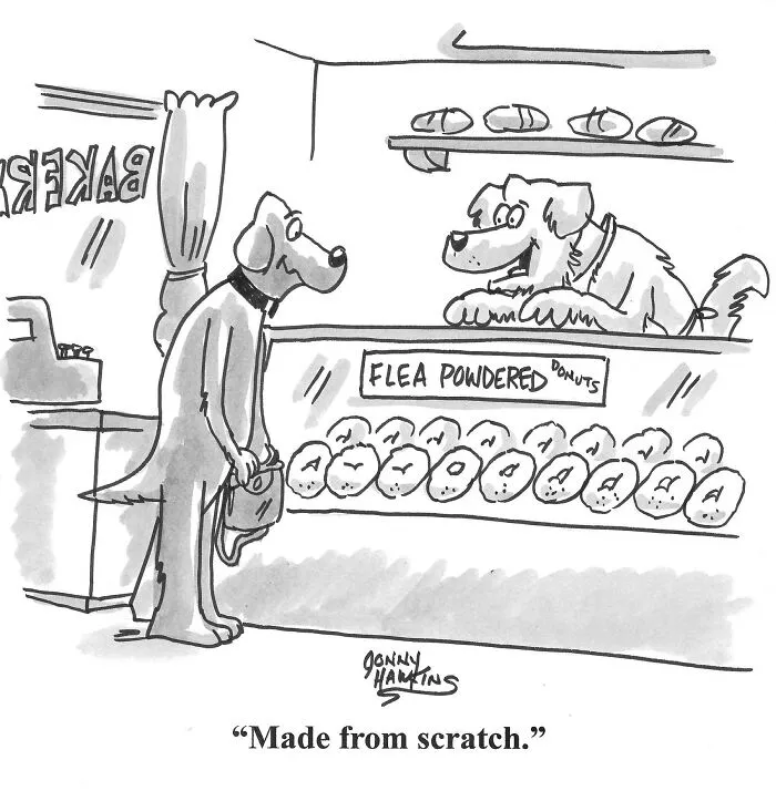 I Created Humorous Single-Panel Dog Comics To Brighten Your Day (30 Pics)