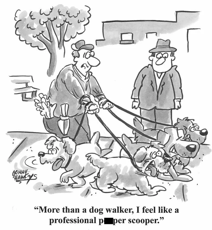 I Created Humorous Single-Panel Dog Comics To Brighten Your Day (30 Pics)