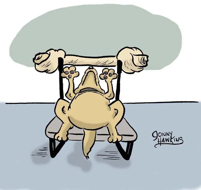 I Created Humorous Single-Panel Dog Comics To Brighten Your Day (30 Pics)