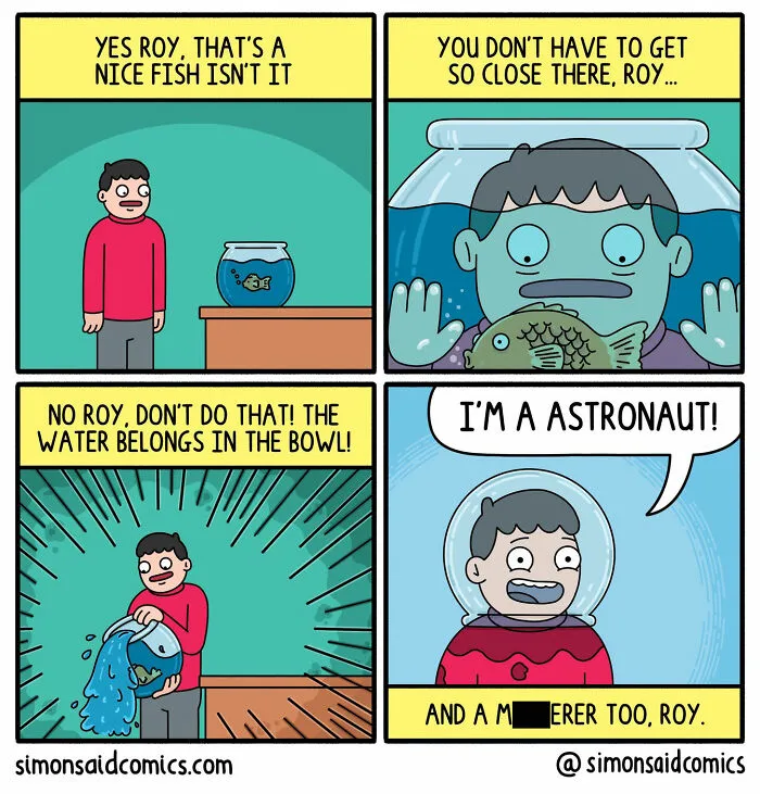 People With Dark Humor Will Probably Like 30 Comics By The Artist Simon Johnson