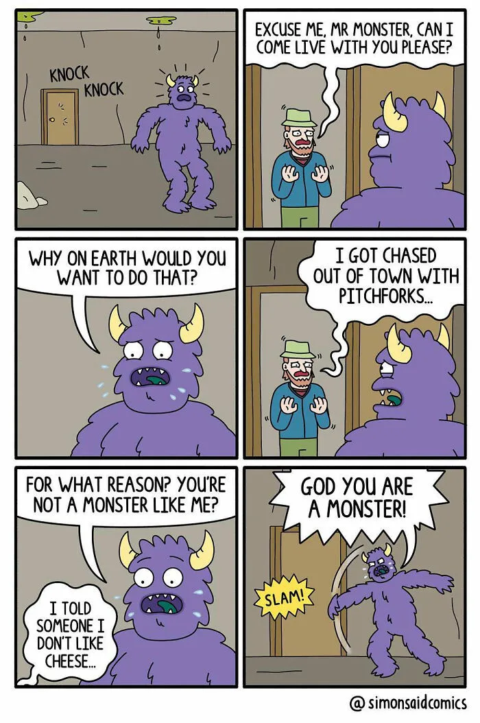 People With Dark Humor Will Probably Like 30 Comics By The Artist Simon Johnson