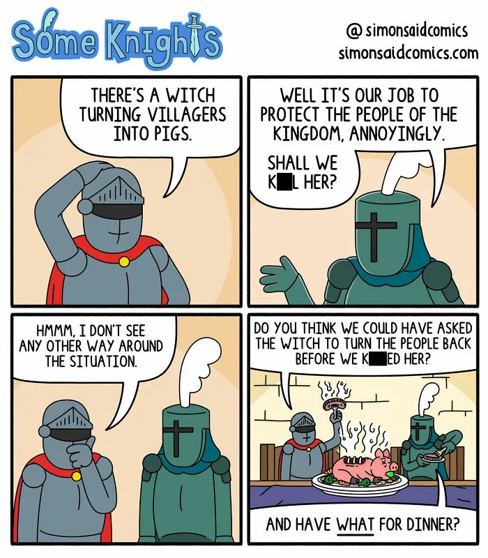 People With Dark Humor Will Probably Like 30 Comics By The Artist Simon Johnson