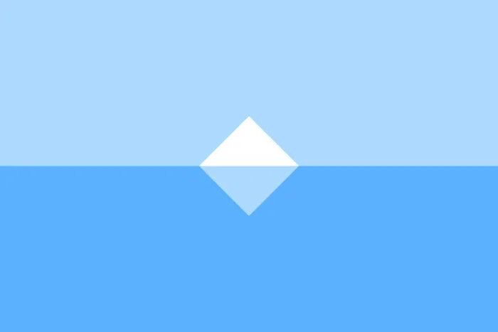 This Is The Unofficial Flag Of The Arctic Ocean. It Won A Contest In R/Vexillology Last August