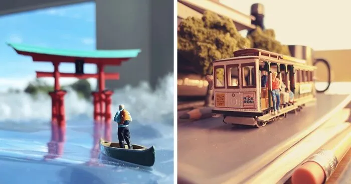 I Travel Around The World On My Desktop With Miniatures (19 Pics)