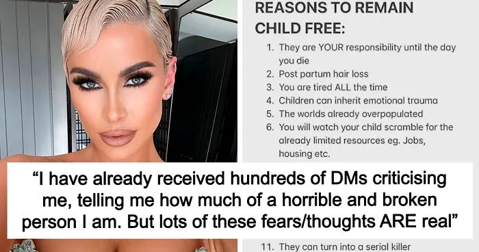 People Lose It At Australian Model’s “118 Reasons” Why She Doesn’t Want Kids