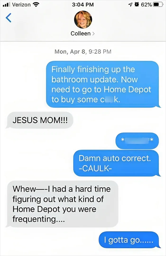This Is A Text I Sent To My Daughter Last Year...fail