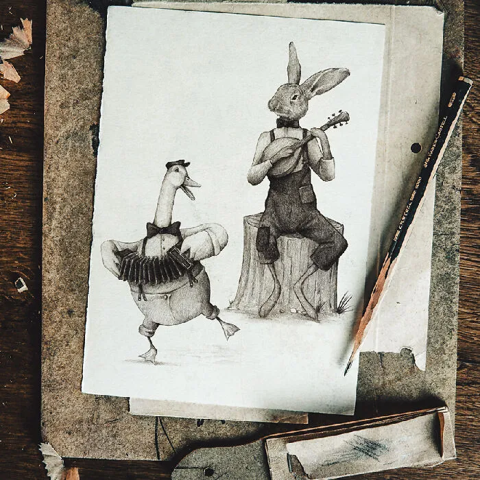 Feathered & Furry Harmony