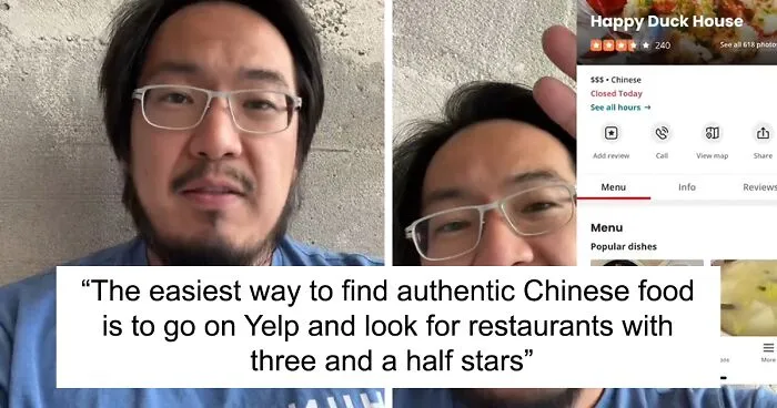 "The Chinese Restaurant 3.5 Rule": Guy Shares His Interesting Take On Ratings