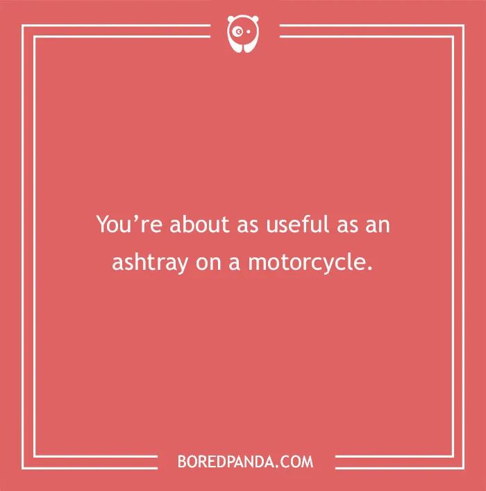 The Best Insults That Are So Good, They Should Be Illegal