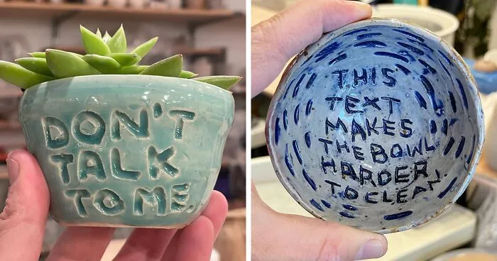 My 40 Ceramics Pieces With An Attitude That I Upcycled From Unwanted Dishes