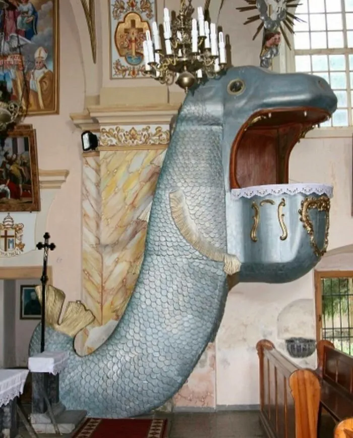 1750s. Design vs. Functionality. Baroque Pulpit. Dobroszów🇵🇱
