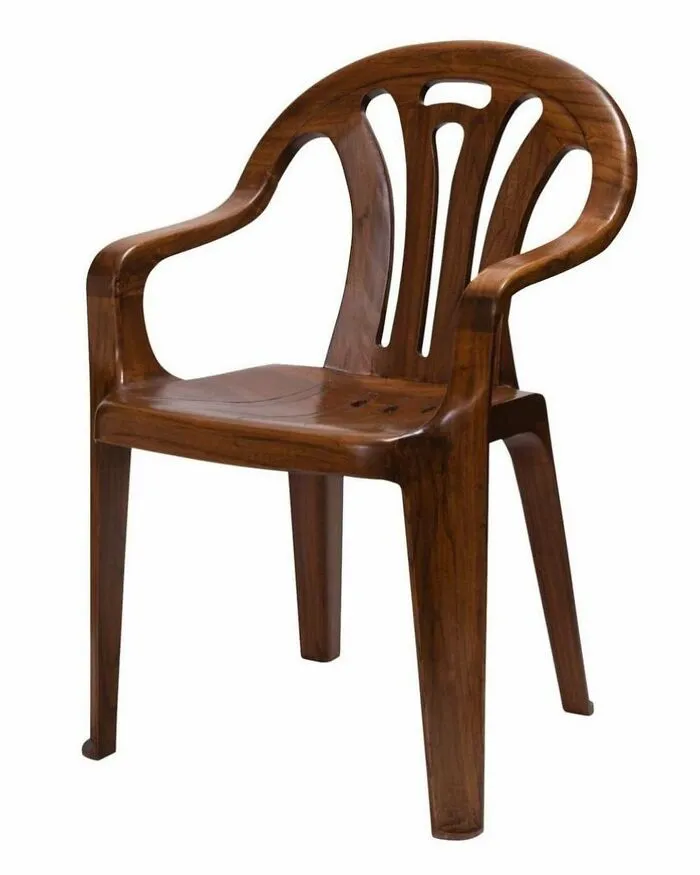 Plastic Chair In Wood, By Maarten Baas