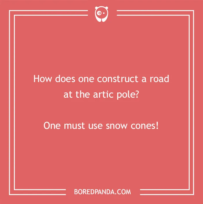 That’s one cool way to pave it