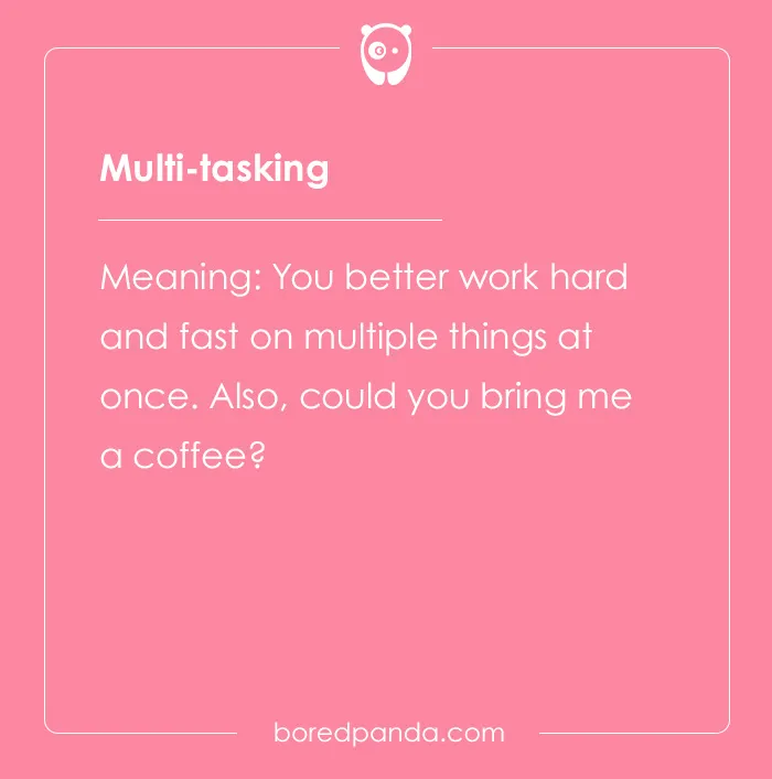61 Corporate Buzzwords And Their Actual Meanings