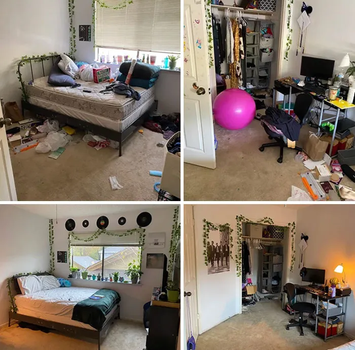 Al fin limpié mi cuarto tras una ruptura difícil