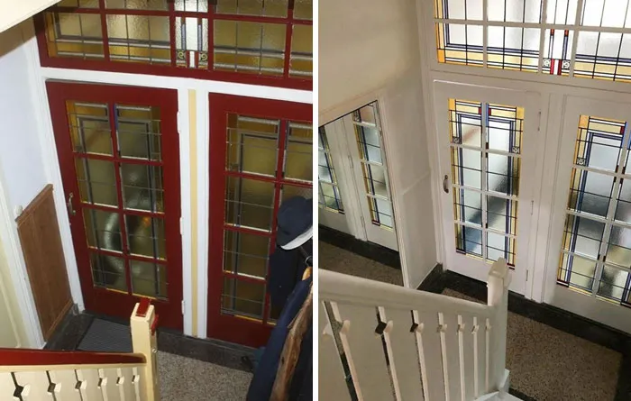 Before And After. The Difference A Bit Of Paint Can Make