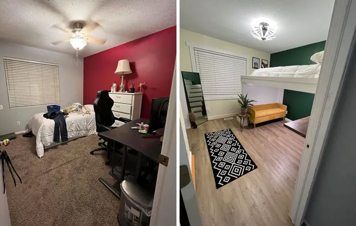 Before &amp; After Of My Brother’s Room As A Surprise