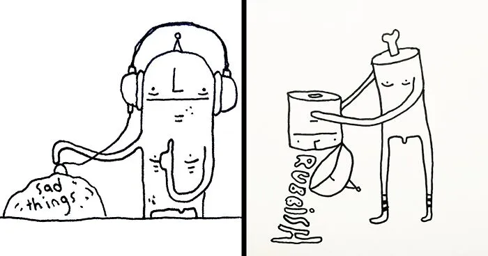 I Make Drawings For Sad People (28 Pics)
