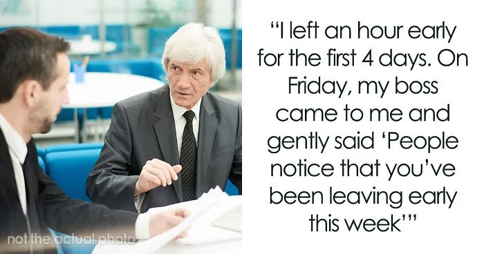 Coworkers Question Why Guy Keeps Leaving Early, He Maliciously Complies With ‘Expectations’