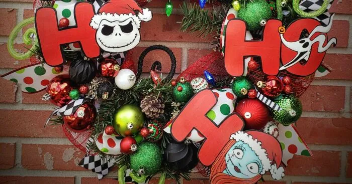 Nightmare Before Christmas Hand Painted Holiday Decorations (14 Pics)