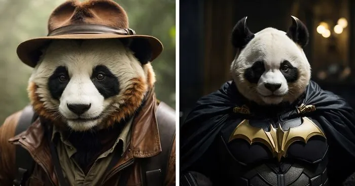 Pandamonium: My 5 AI-Generated Images