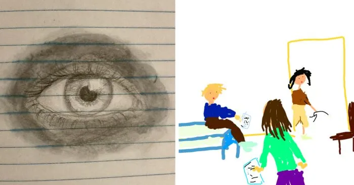 Hey Pandas, Post Your Best And Worst Drawings You've Created
