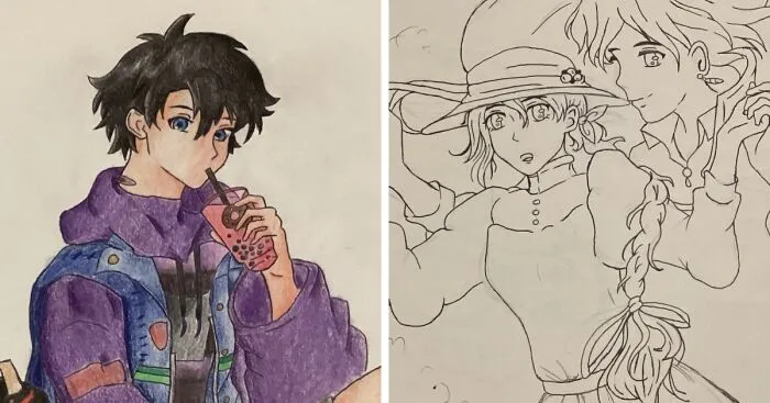 Taking A Look Through My Sketchbook (13 Pics)