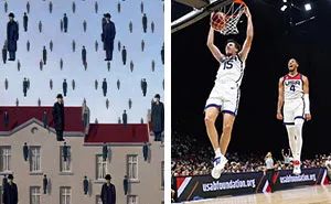 "Art But Make It Sports": 30 Side-Splitting Comparisons Shared By This Instagram Page (New Pics)
