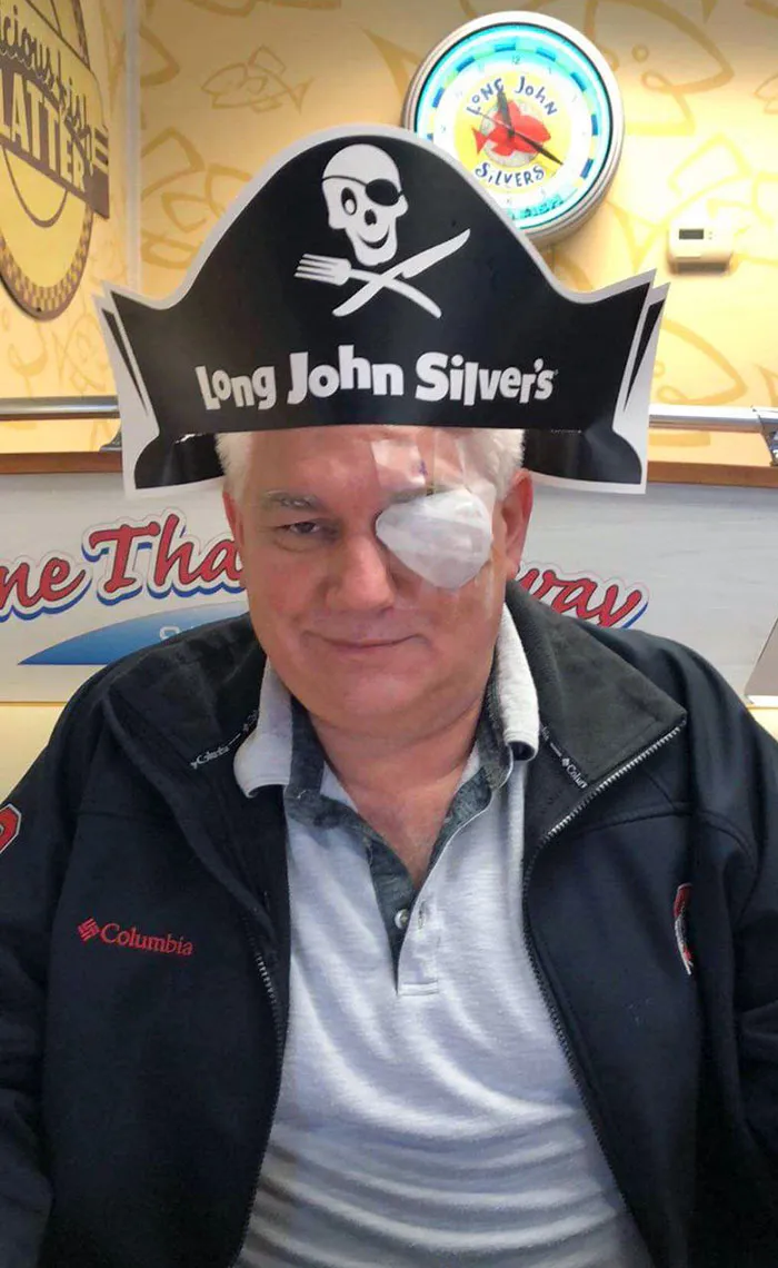 My Dad Had Eye Surgery, And My Mom Asked Where He Wanted To Go For Lunch After. So Here We Are