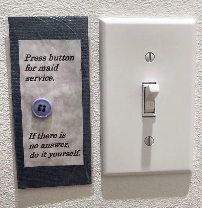 In My Mom's Bathroom