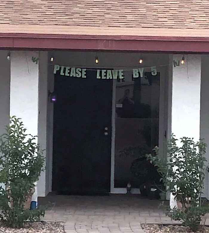 My Neighbor's Front Door For Thanksgiving