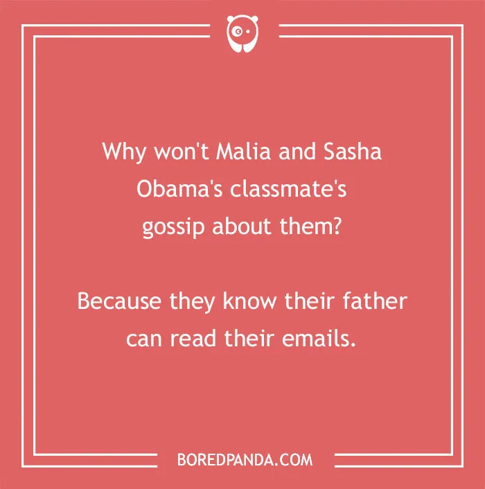 Joke about gossips