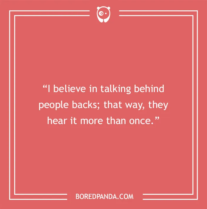 Joke about gossips
