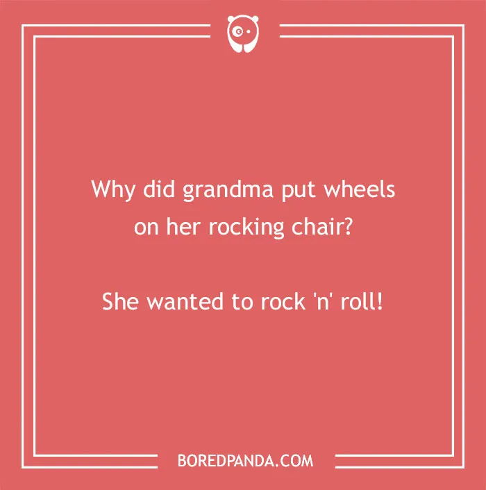 Joke about grandparents