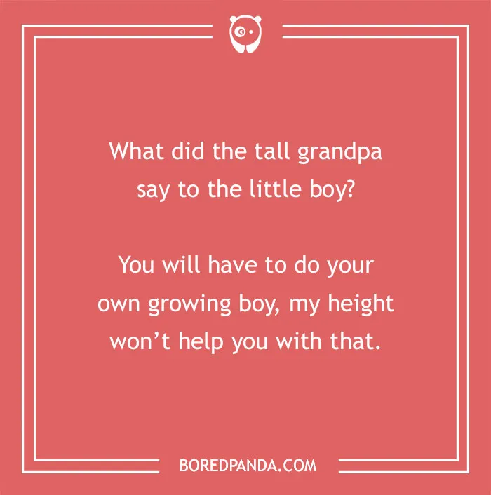 Joke about grandparents