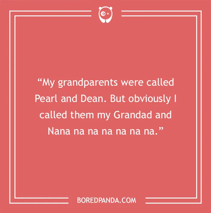 Joke about grandparents