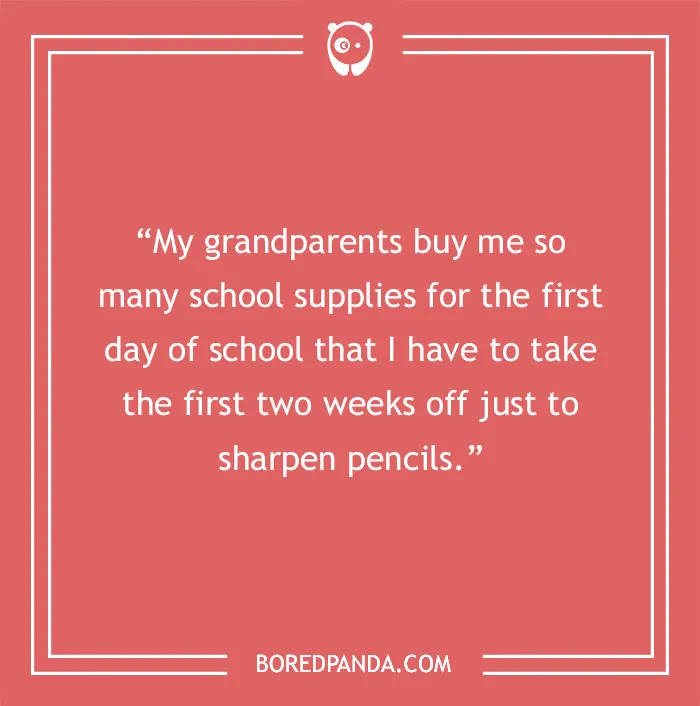 Joke about grandparents