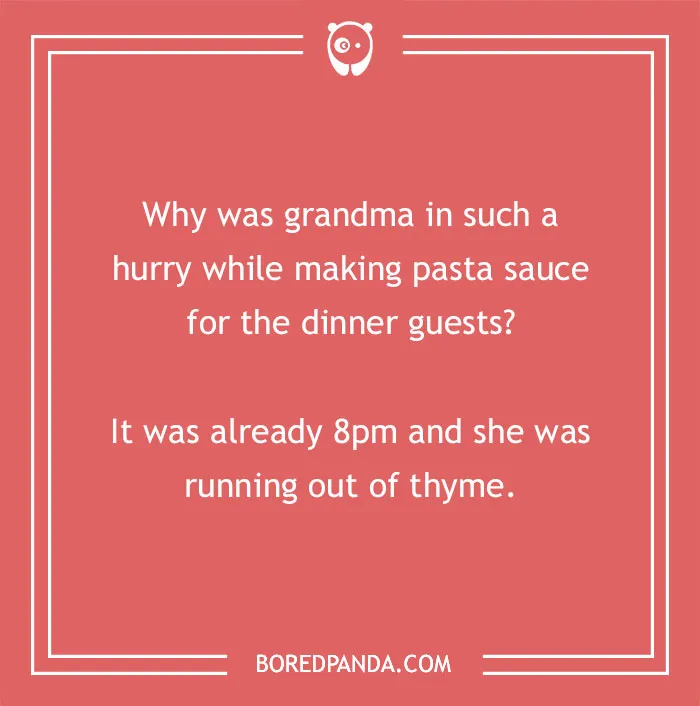 Joke about grandparents