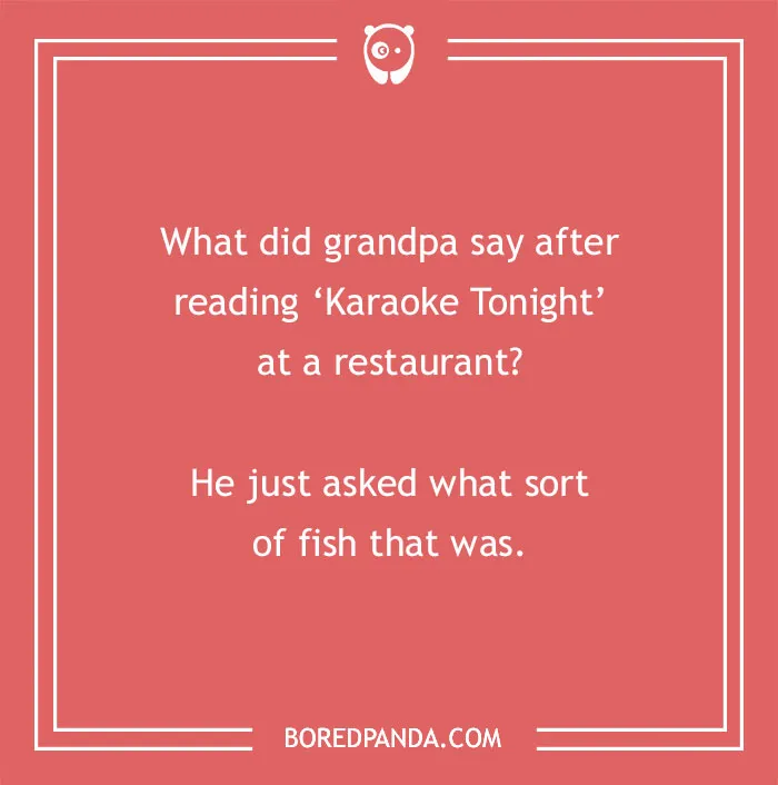 Joke about grandparents