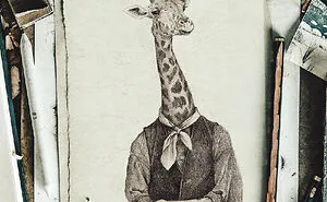 I Illustrated Animals In The Style Of Vintage Human Portraits (26 Pics)