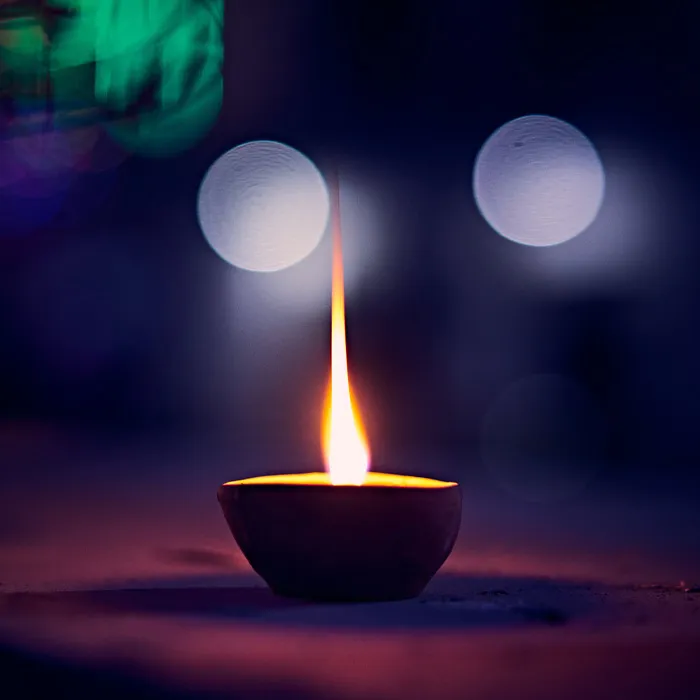 Diya during Diwali, the festival of lights