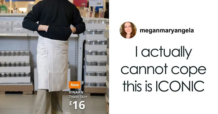 IKEA Shares Hilarious Comeback To Balenciaga’s $925 “Towel Skirt”