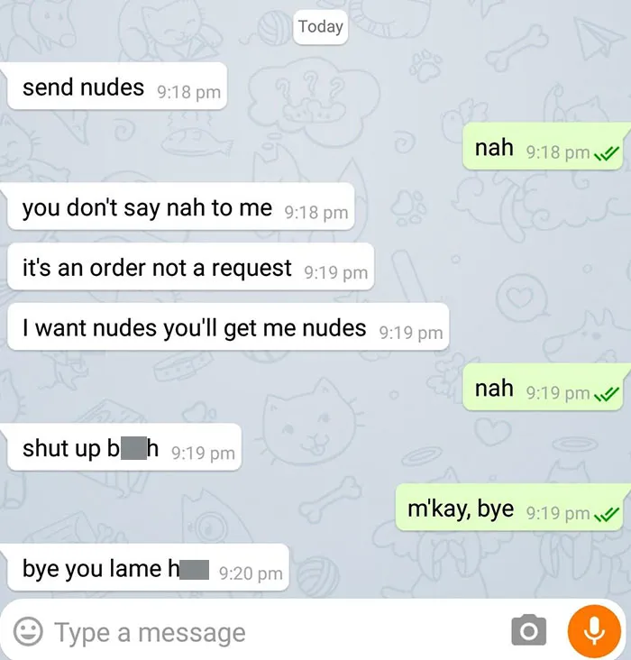 "It's An Order, Not A Request", How Sweet