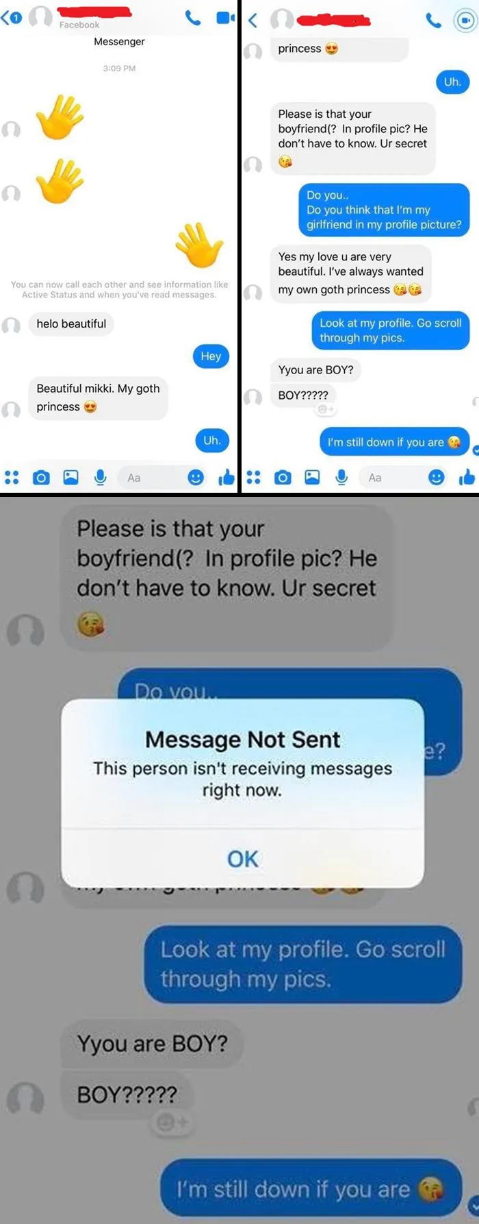 A Guy Thought I Was My Girlfriend Because She's In My Profile Picture, And The Result Is Gold
