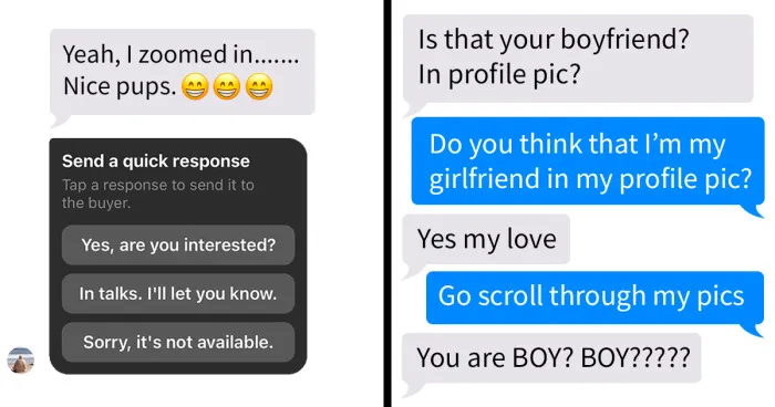 50 Cringy Screenshots Of Men Not Taking "No" For An Answer