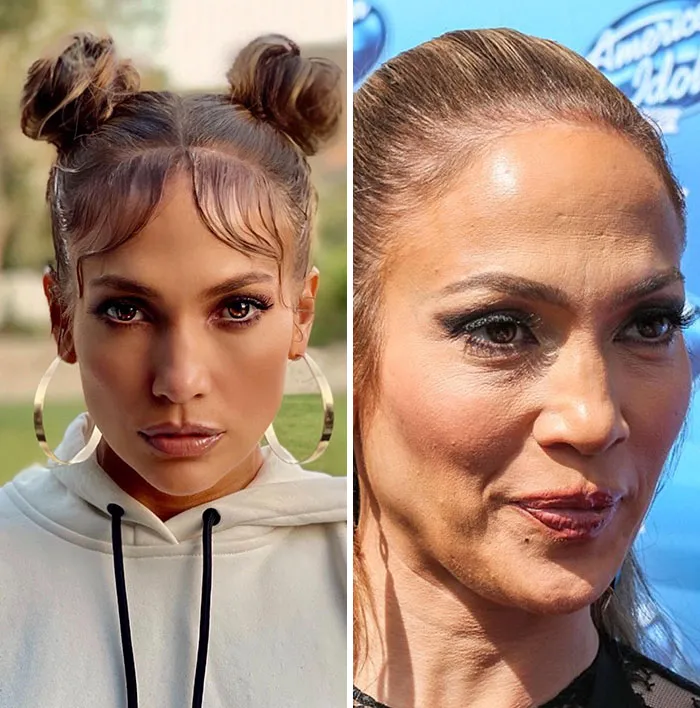 She's 50 Years Old And Photoshops Herself To Look Like She's In Her Late 20s. Women, There Is Nothing Wrong With Looking Your Age. You're Not Expected To Look Like A 20 Year Old Forever