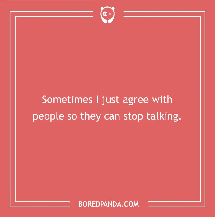 Joke on introvert