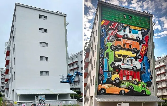 35 Captivating 3D Murals By This Dutch Artist Infused With Hidden Messages